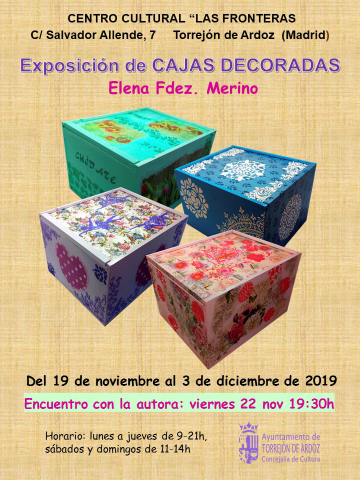 Exposición Cajas Decoradas