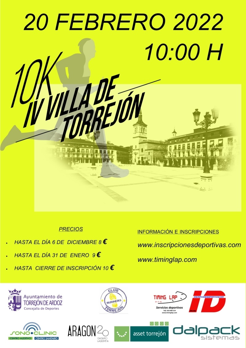 IV 10K VILLA DE TORREJÓN CARRERA POPULAR
