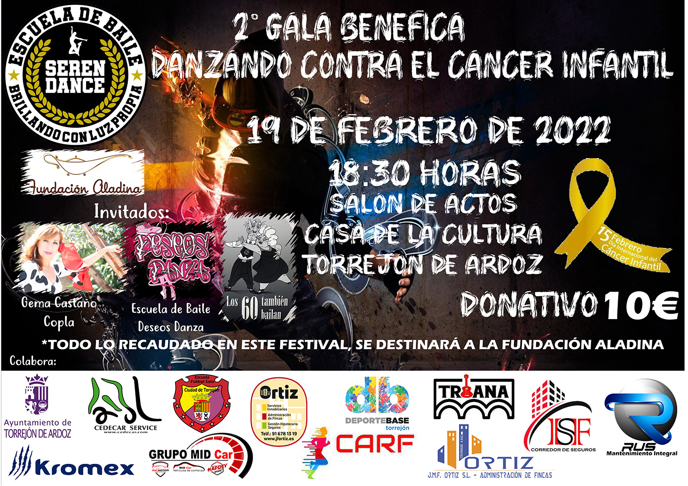 Gala benéfica "Danzando contra el cáncer infantil"
