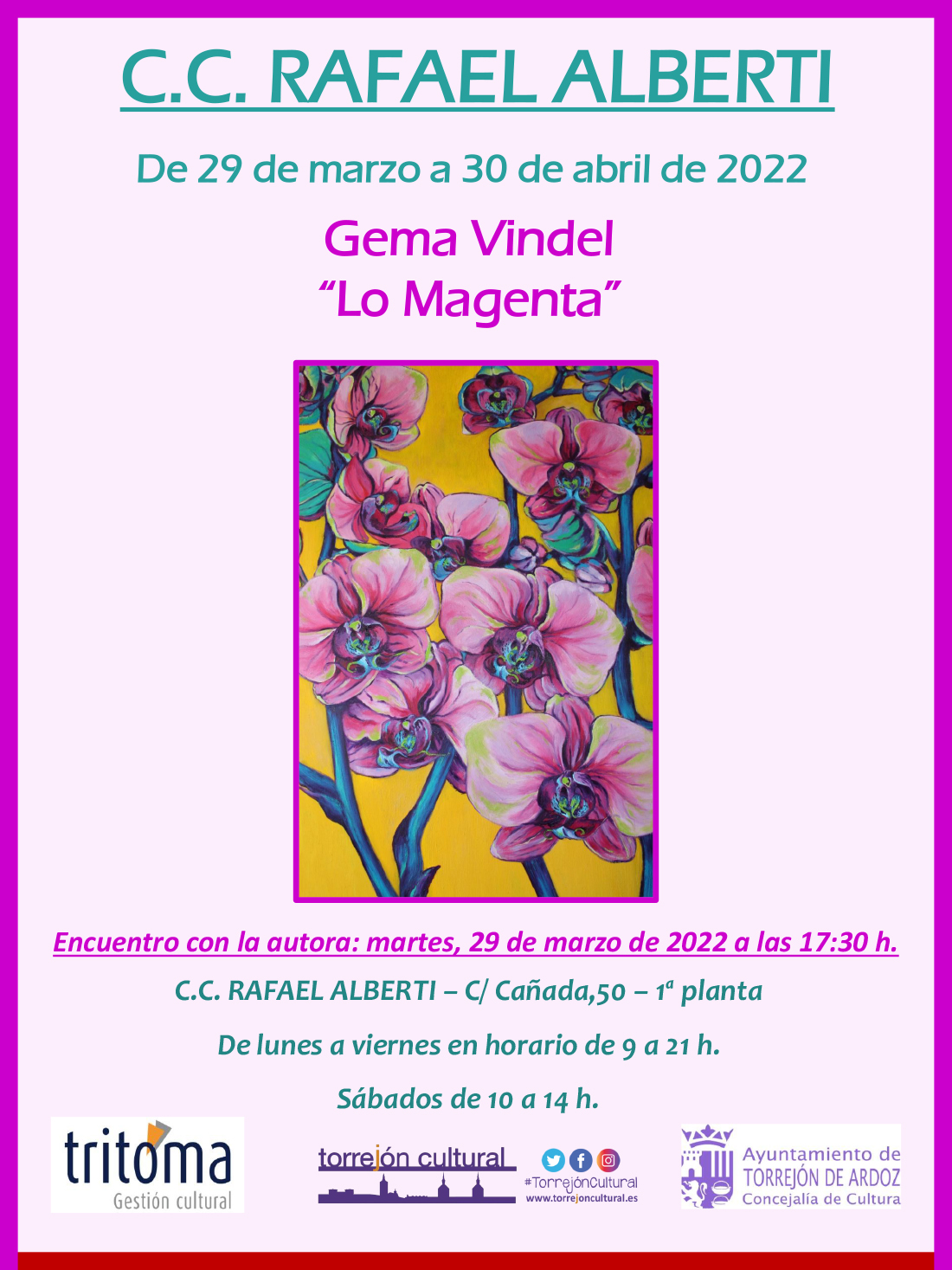 Exposición: Lo magenta