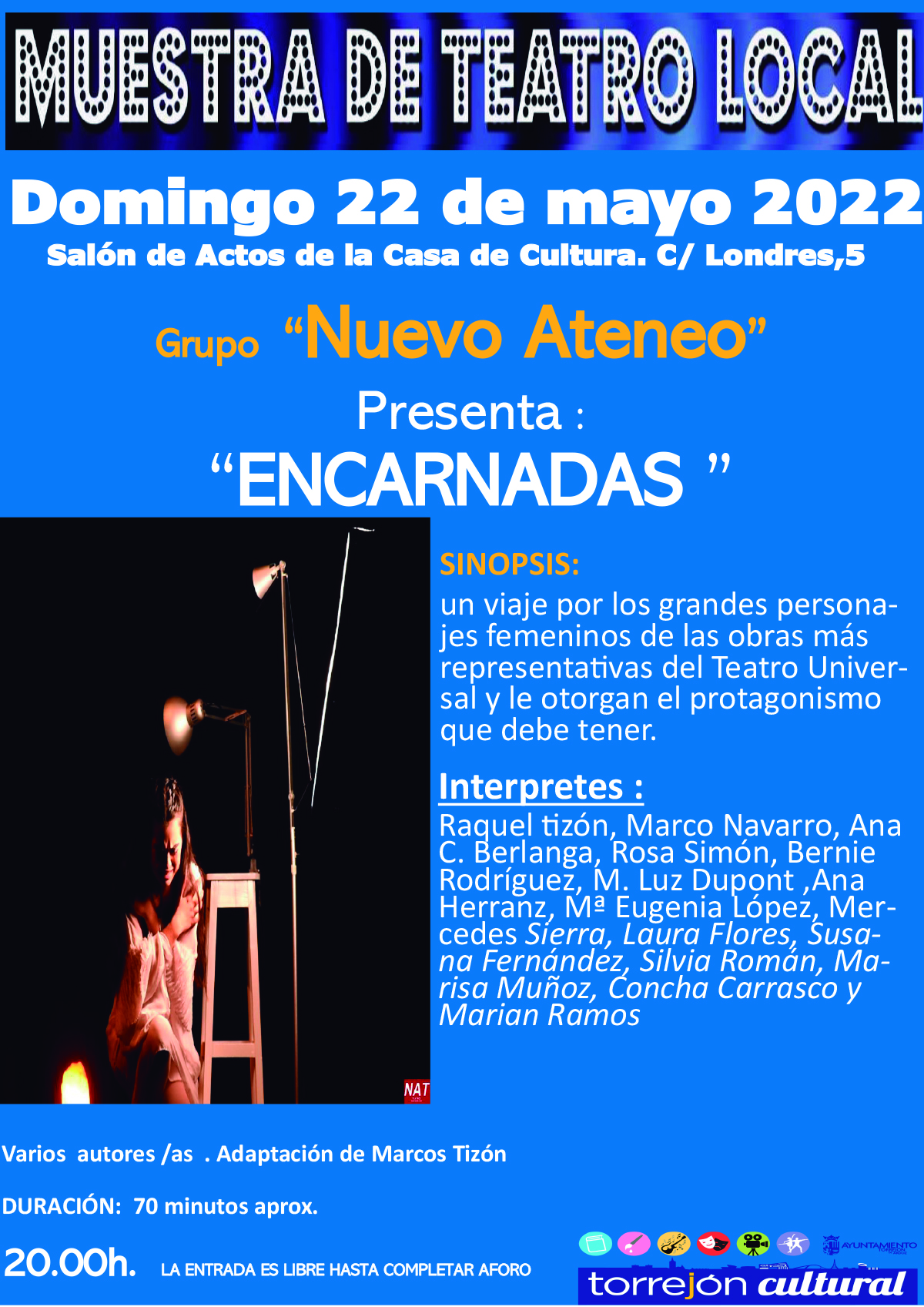 Muestra de Teatro Local: Encarnadas