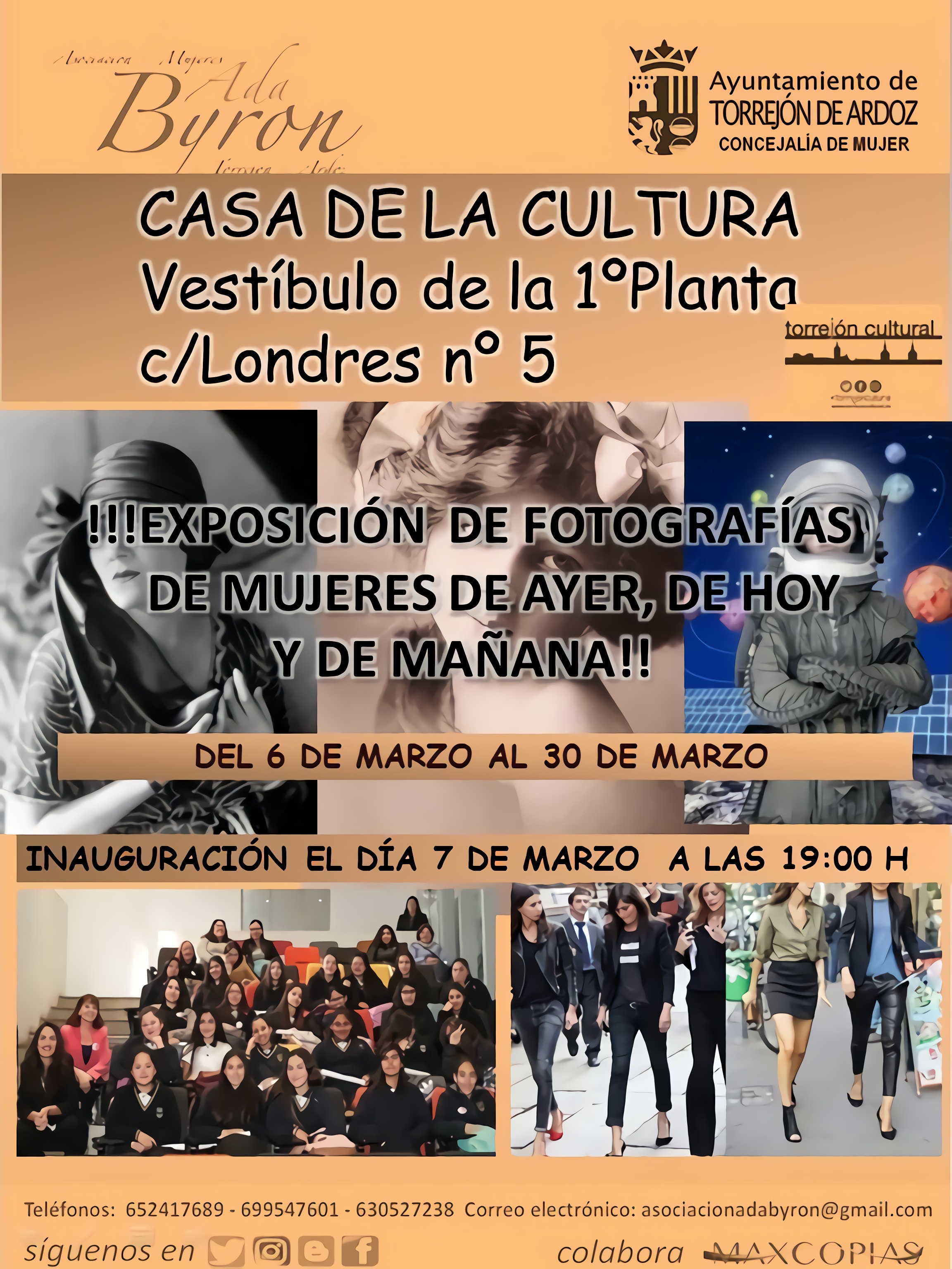 Exposición de la Asociación de Mujeres de Torrejón de Ardoz Ada Byron