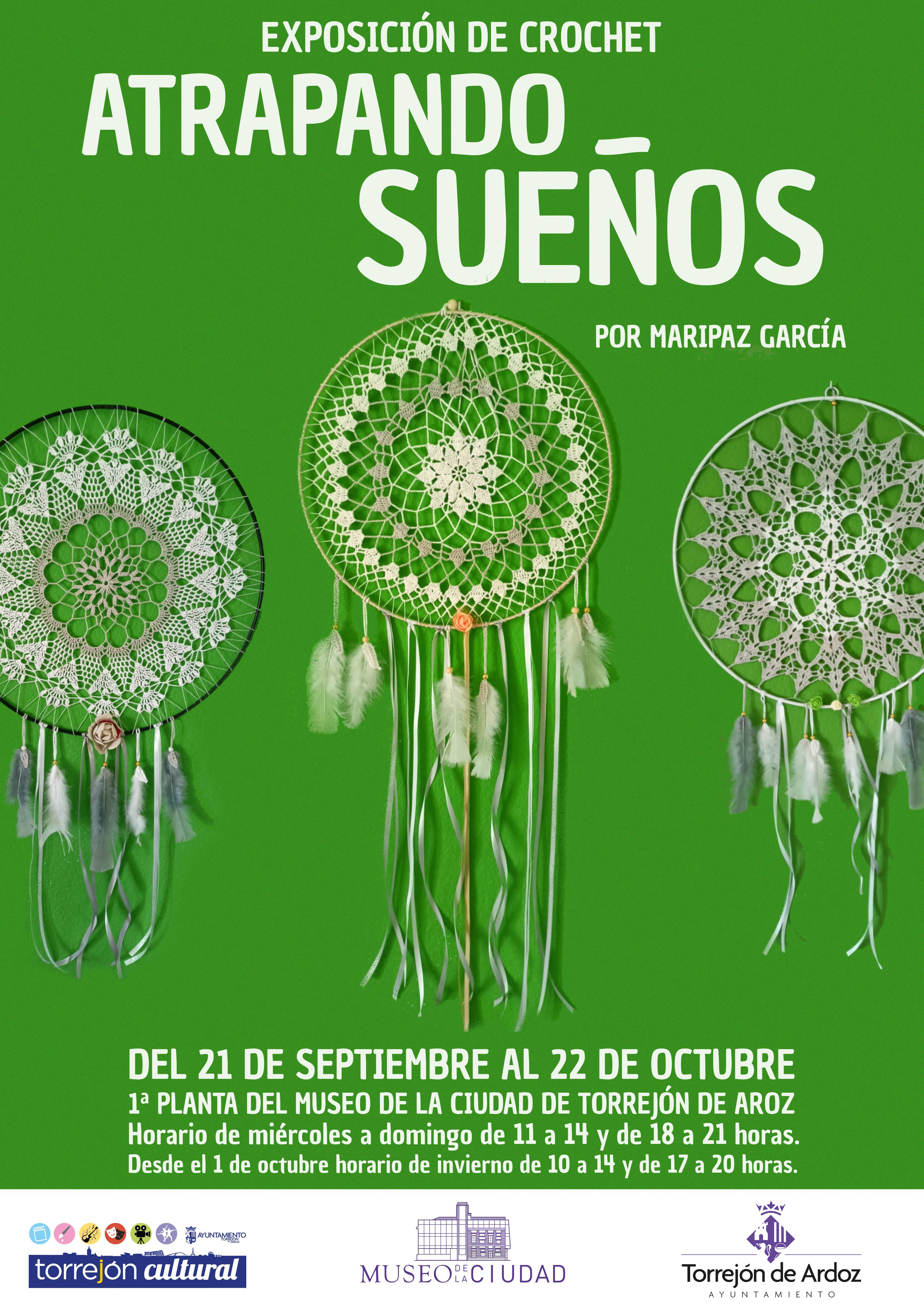 Exposición de crochet "Atrapando sueños"