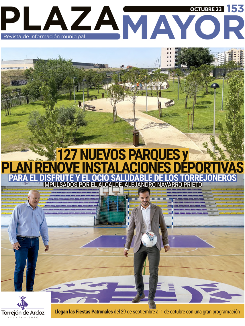 Portada Revista Plaza Mayor octubre 2023