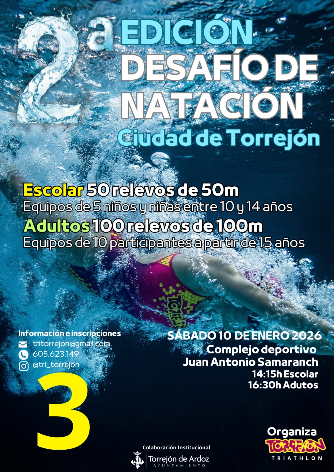 2ª Edición Desafío Natación Ciudad de Torrejón