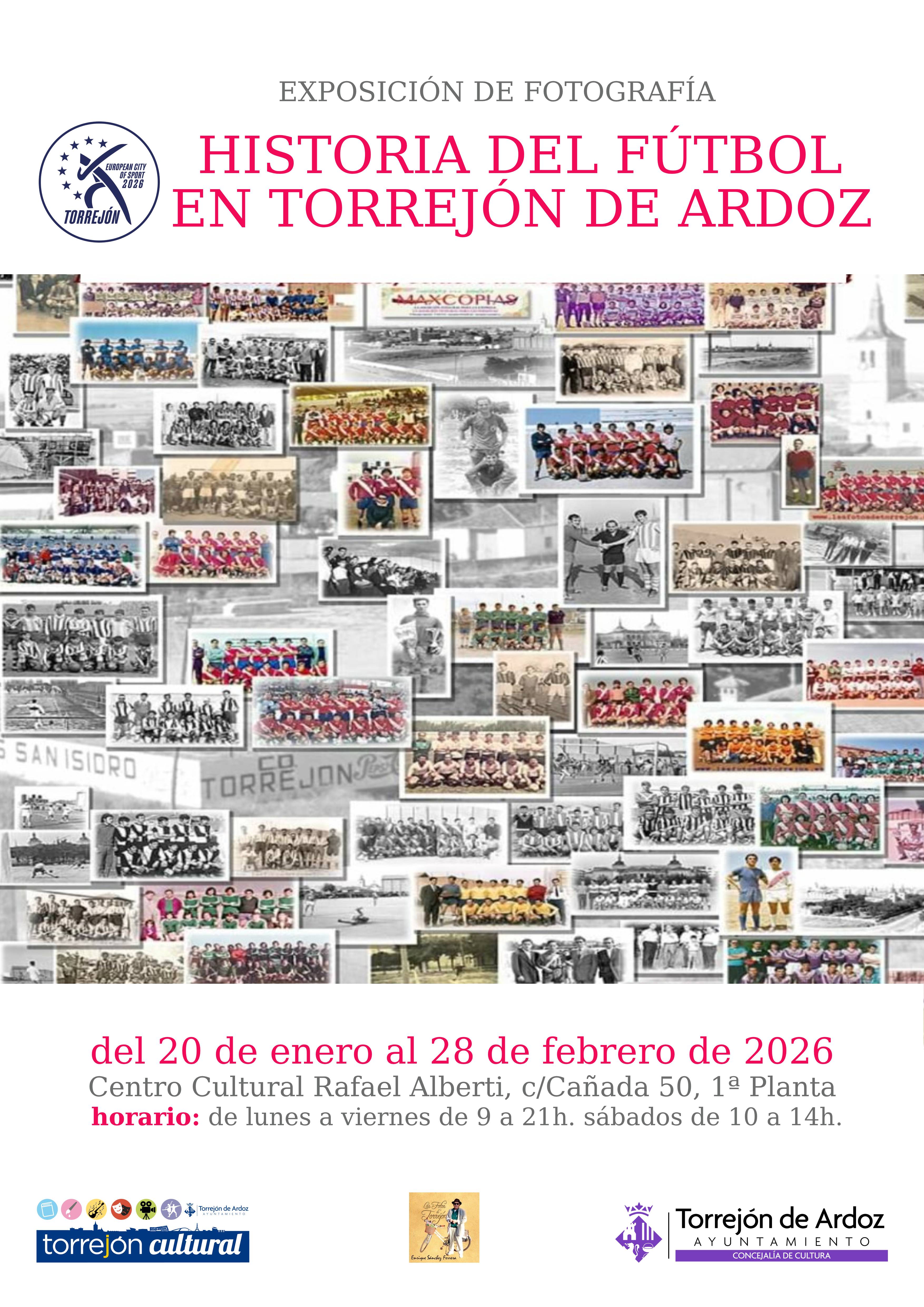 Exposición de fotografía: Historia del fútbol en Torrejón de Ardoz