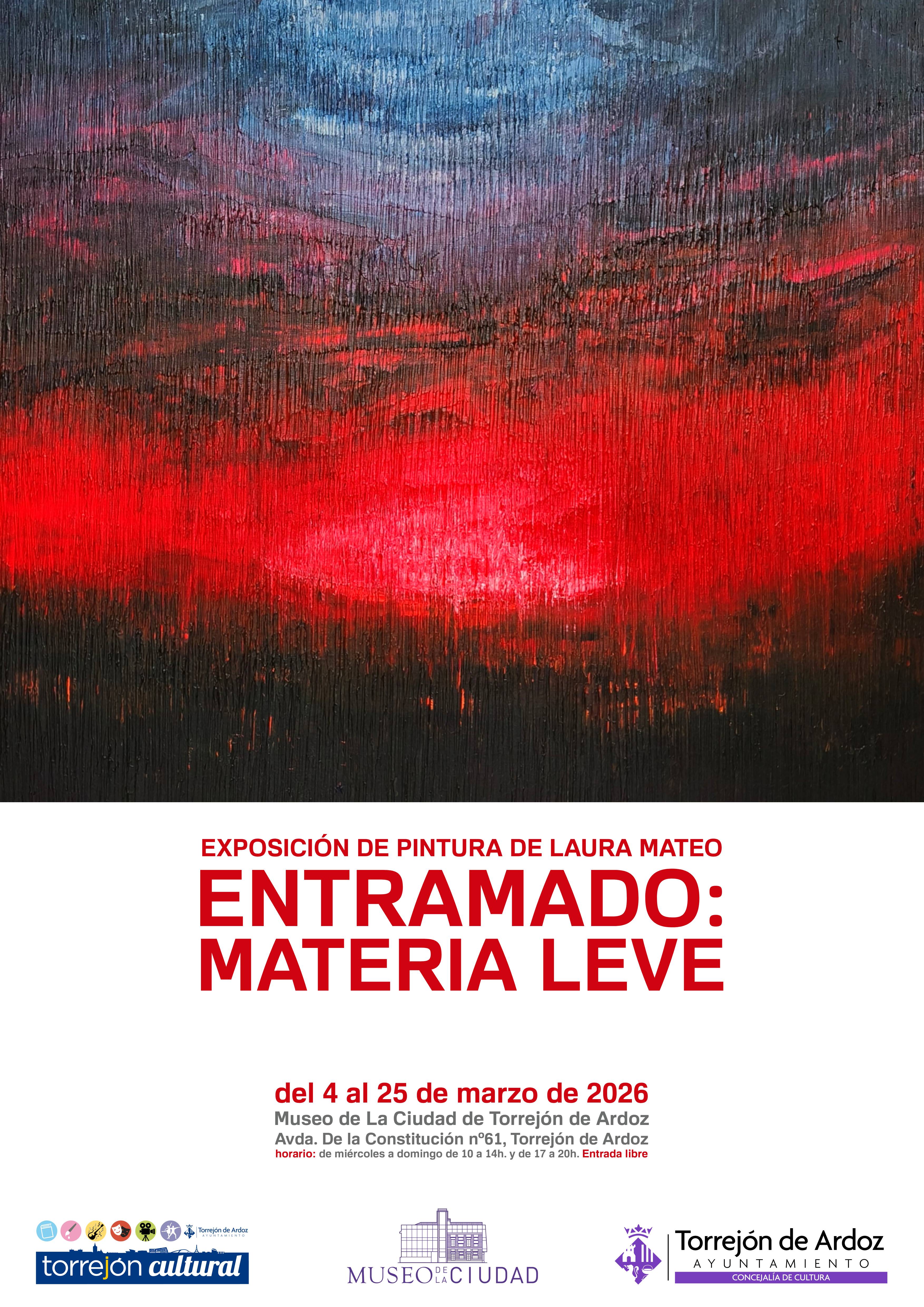 Exposición de pintura: Entramado, materia leve