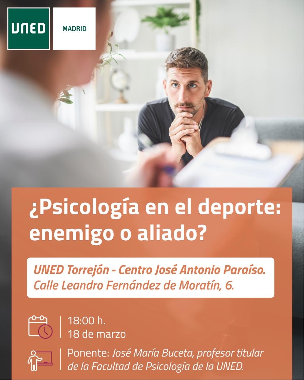 Charla: ¿Psicología en el deporte: enemigo o aliado?