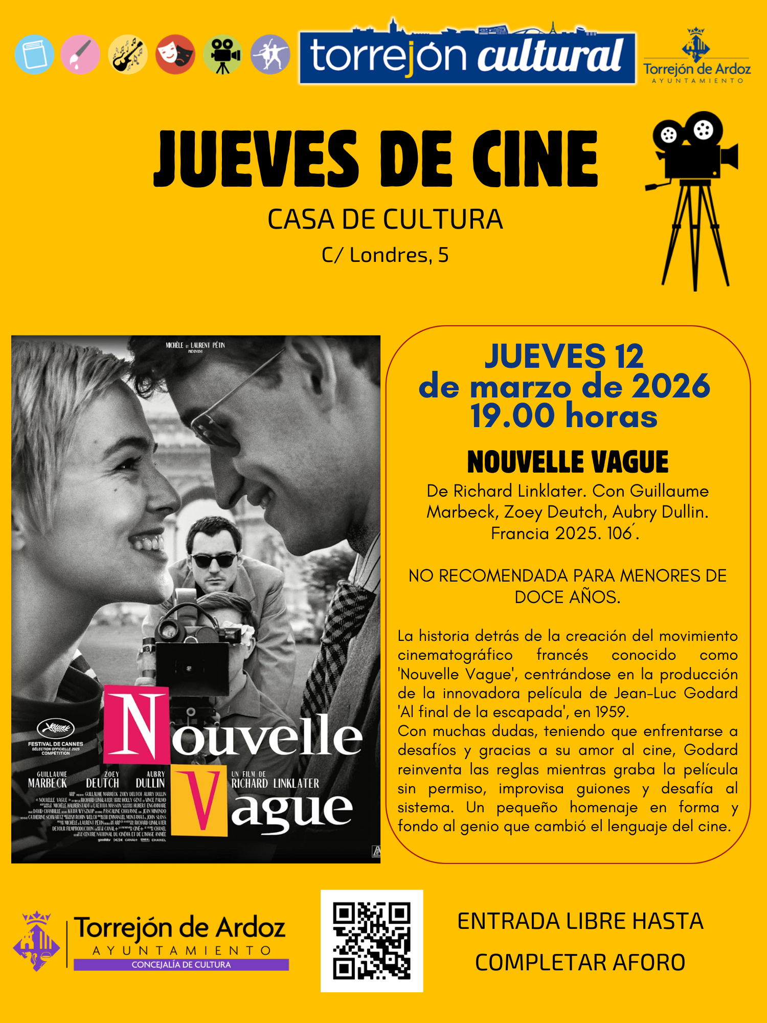 Jueves de Cine: Nouvelle Vague