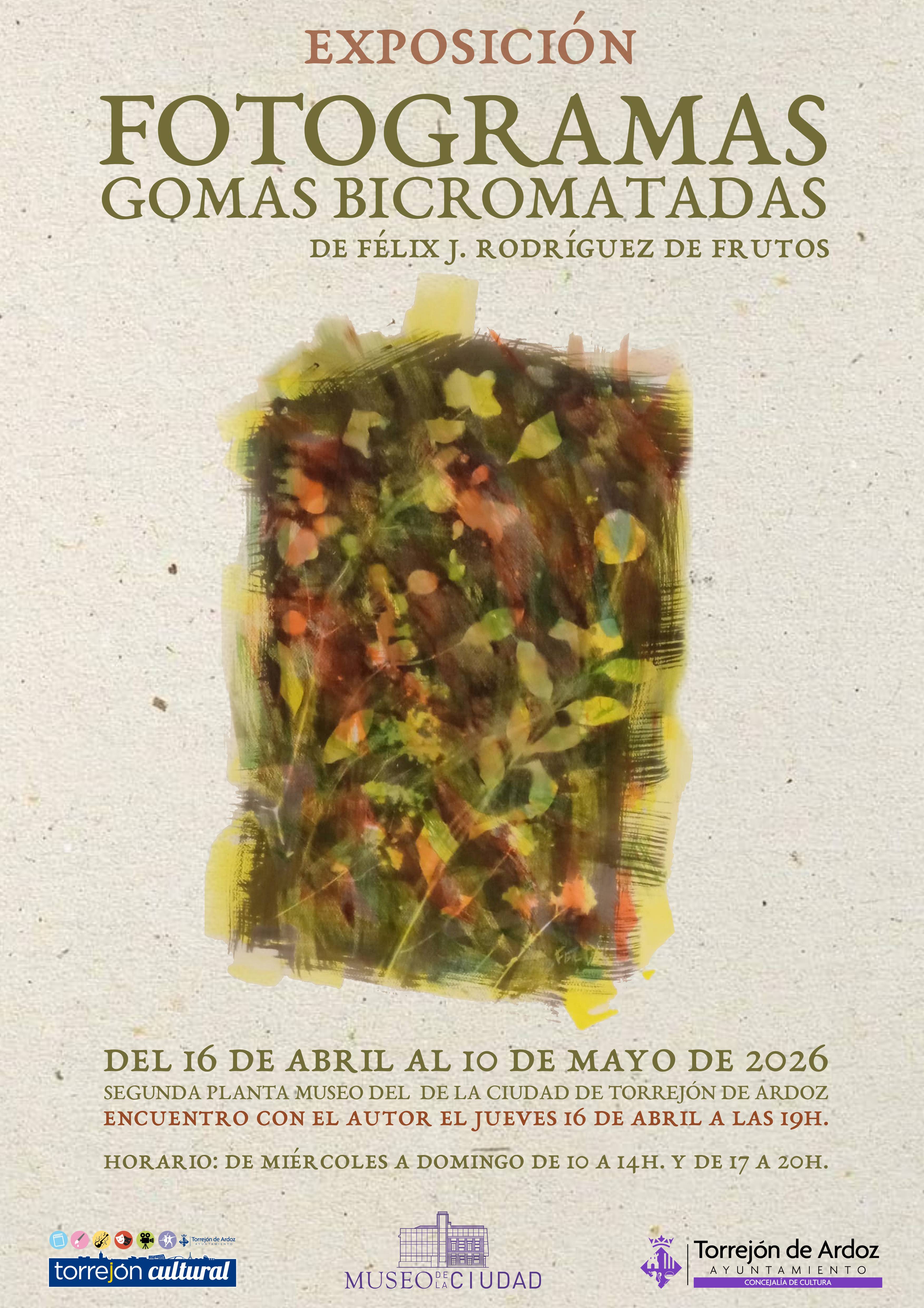 Exposición: Fotogramas, gomas bicromatadas