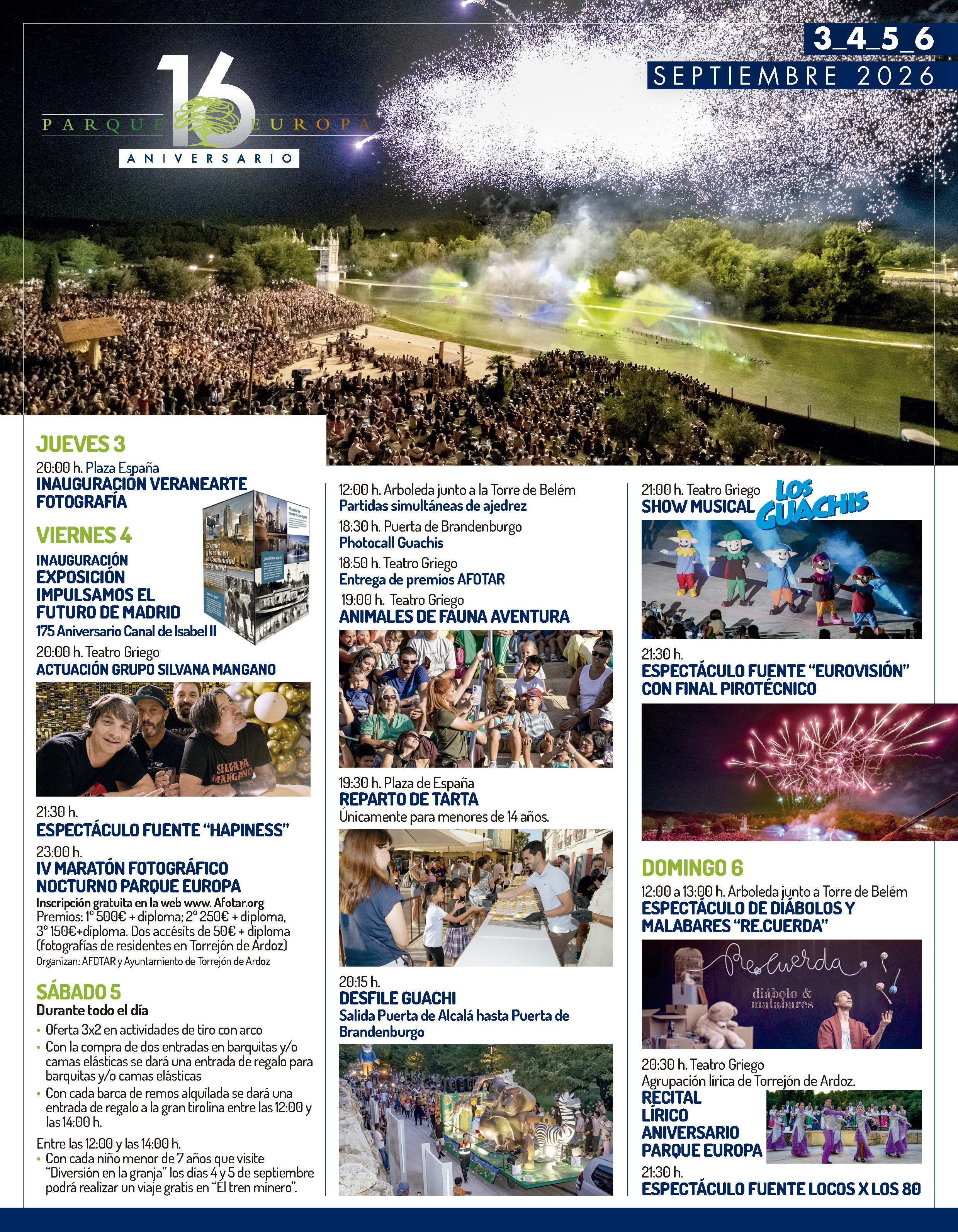 16º aniversario Parque Europa