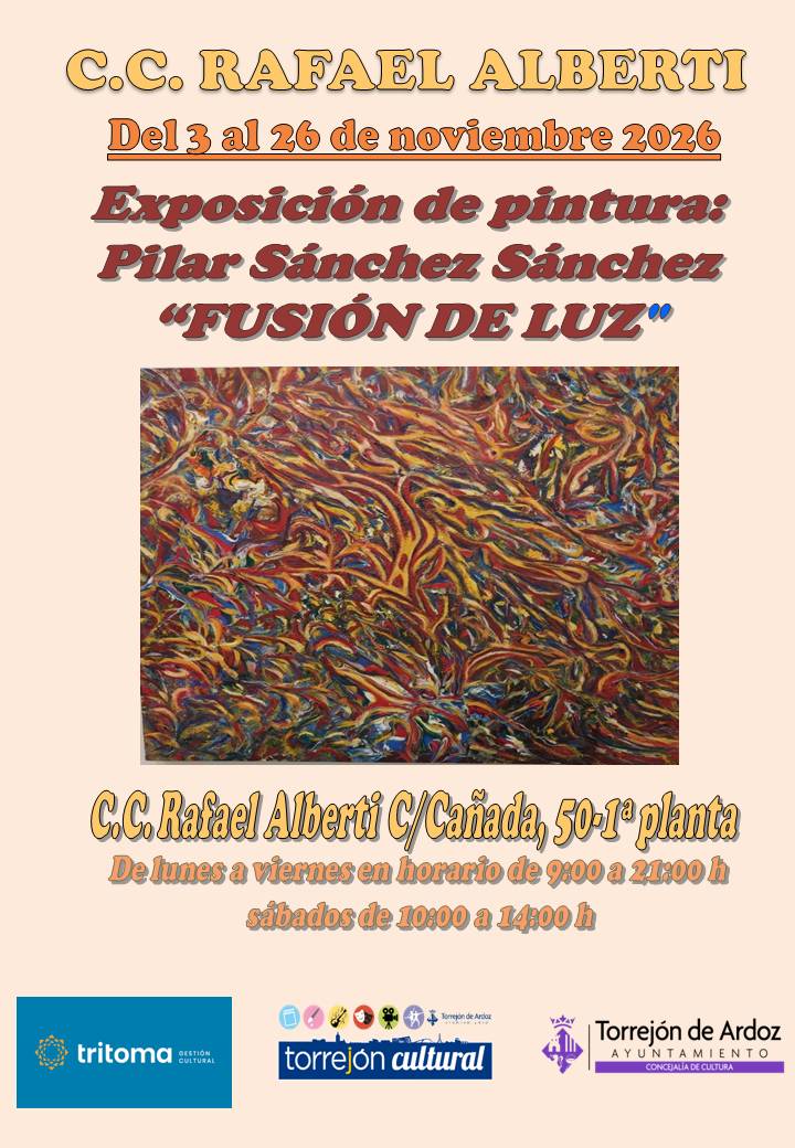 Exposición de pintura: Fusión de luz