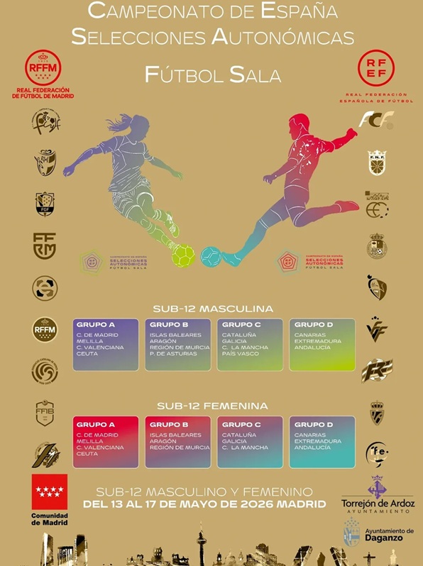 Campeonato España fútbol sala sub-12
