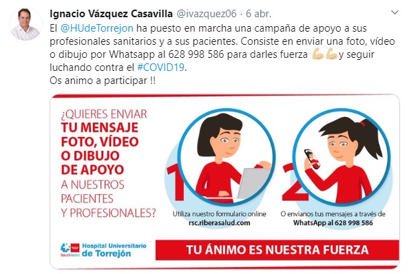 Tweet Nacho 6 abril