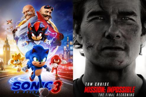 “Sonic 3” y “Misión imposible: sentencia final” llegan este fin de semana al Cine de Verano de Torrejón de Ardoz