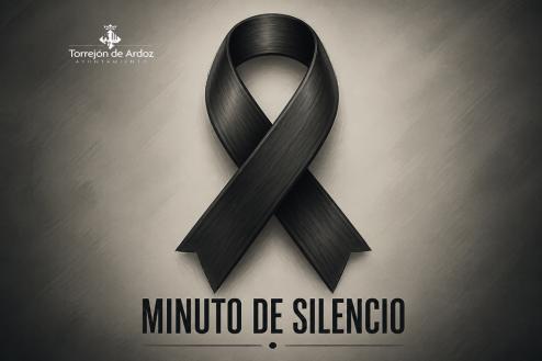 MINUTO DE SILENCIO EN LA PLAZA MAYOR, EN RECUERDO DE LAS VÍCTIMAS Y AFECTADOS