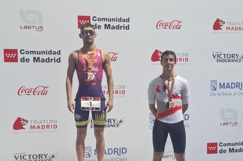 Jon Mikel López, campeón del Gran Triatlón Madrid