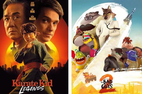 “Los tipos malos 2” y “Karate Kid: Legends” llegan este fin de semana al Cine de Verano de Torrejón de Ardoz