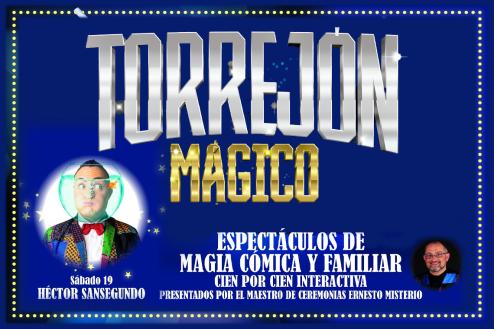 “Torrejón Mágico”, con el espectáculo de Héctor Sansegundo 