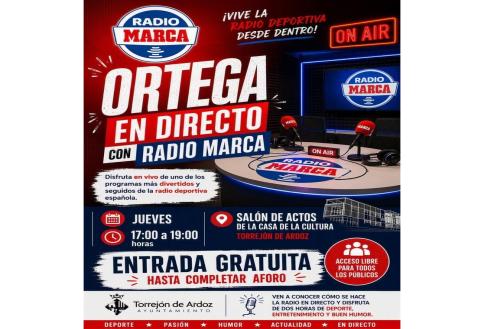 El Programa de Ortega de Radio Marca en Torrejón
