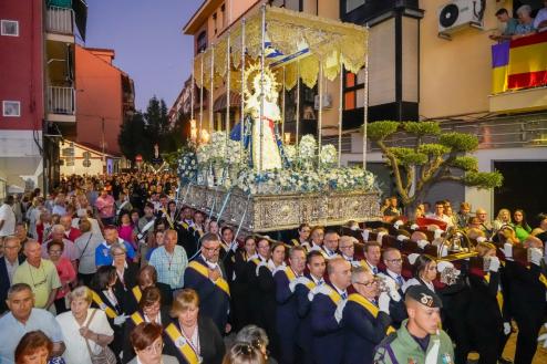 La Virgen del Rosario Coronada procesionará por las calles de la Zona Centro