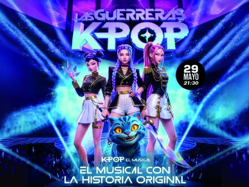 “Las Guerreras K-Pop El Musical” en la Plaza de Toros de Torrejón de Ardoz, el viernes 29 de mayo a las 21:30 horas, con entrada gratuita hasta completar aforo