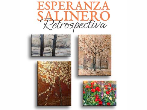 La exposición de pintura “Retrospectiva”, de Esperanza Salinero, estará en la Casa de la Cultura, hasta el próximo 3 de mayo