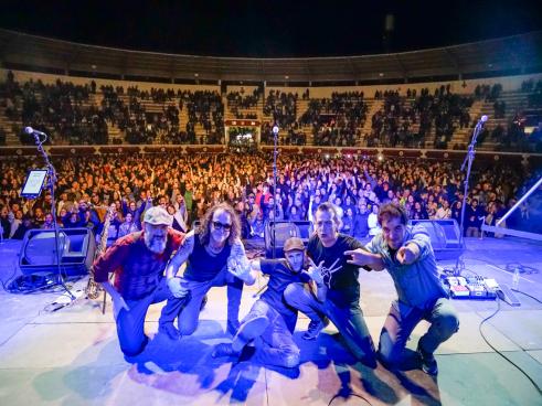 El rock de Wisky Barato, que rindió homenaje a Fito & Fitipaldis
