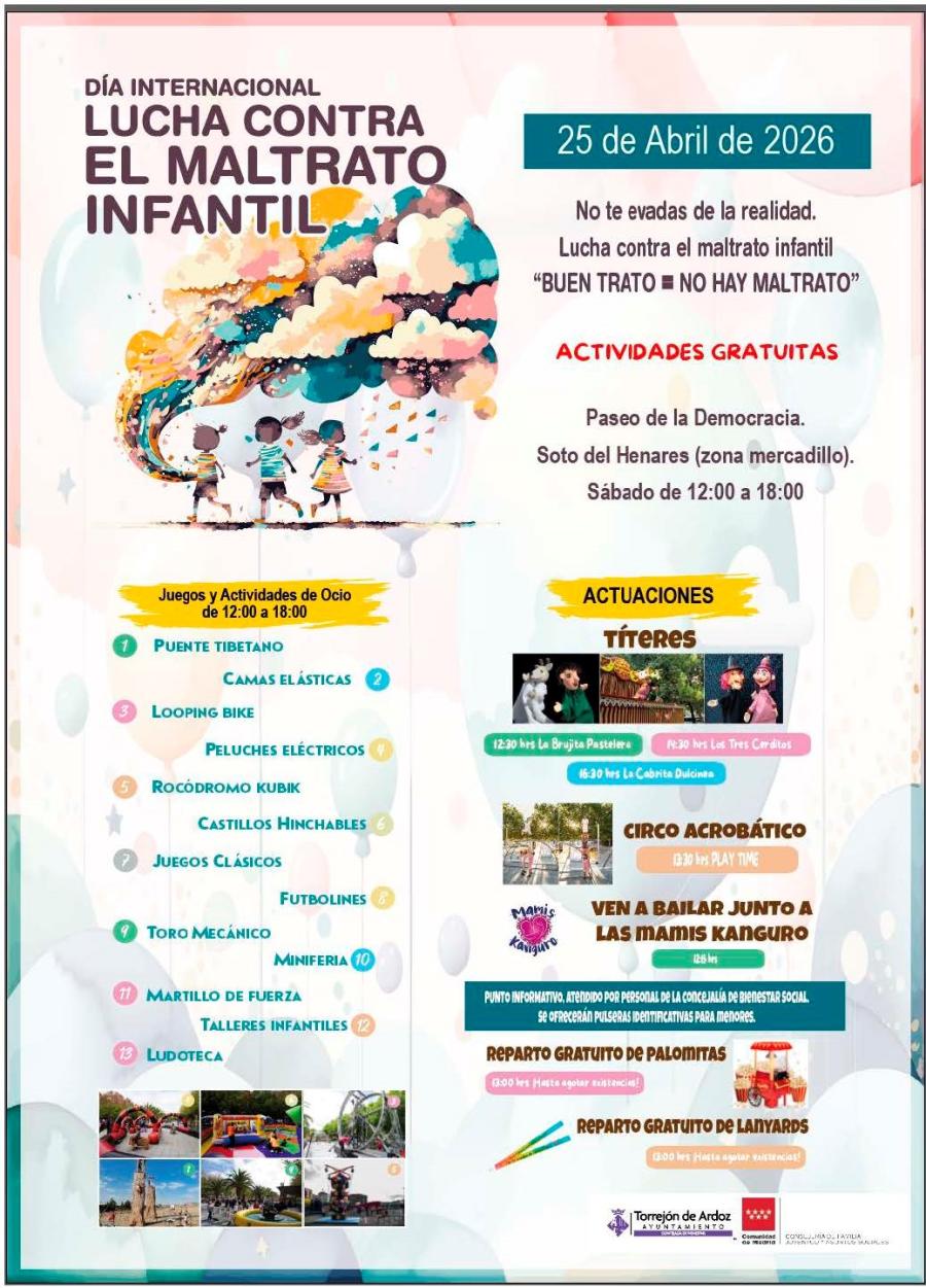 Día Internacional Lucha Contra el Maltrato Infantil
