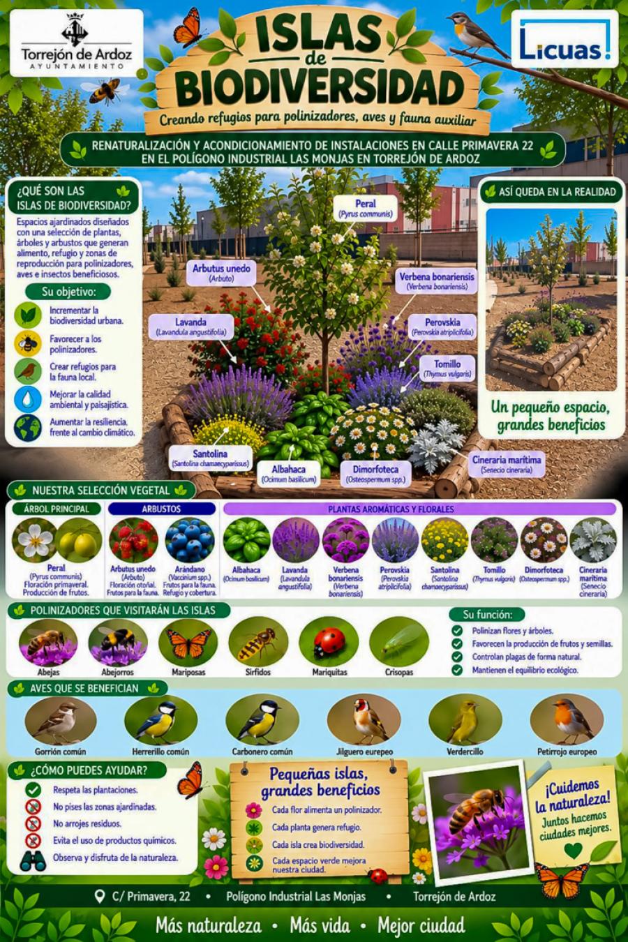 Ayto Torrejon, Isla Biodiversidad