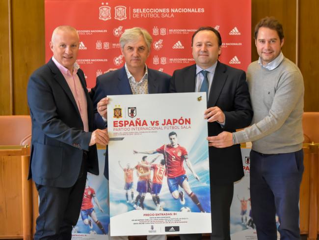 Partido amistoso de Fútbol Sala de la Selección Española y Japón