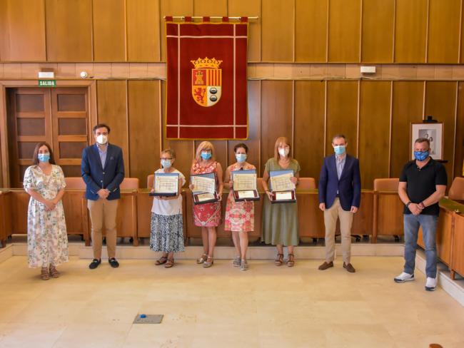 Homenaje a los profesores de la ciudad que se jubilan