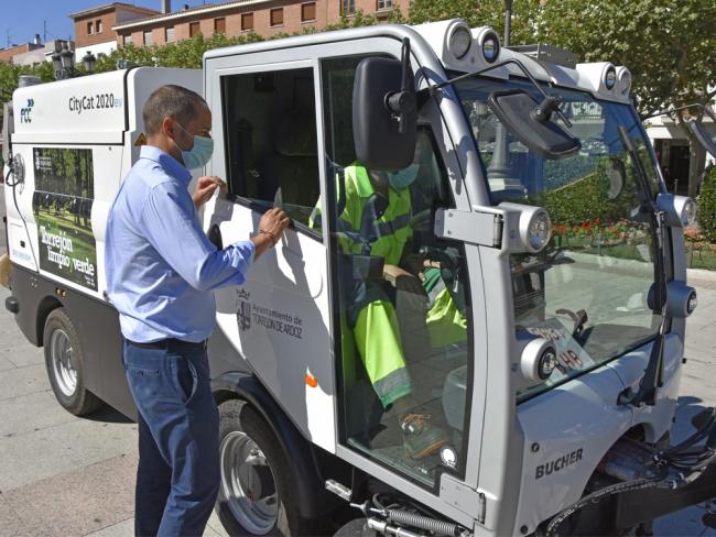 Nueva barredora eléctrica