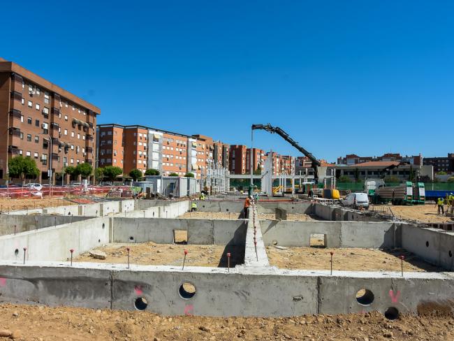 Visita  a obras colegio Educación Especial Iker Casillas