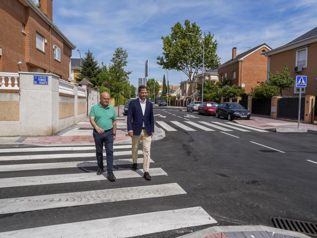 Finalizada la 2ª fase del Plan Renovación Aceras que ha permitido realizar obras de mejora en diferentes zonas de Torrejón de Ardoz
