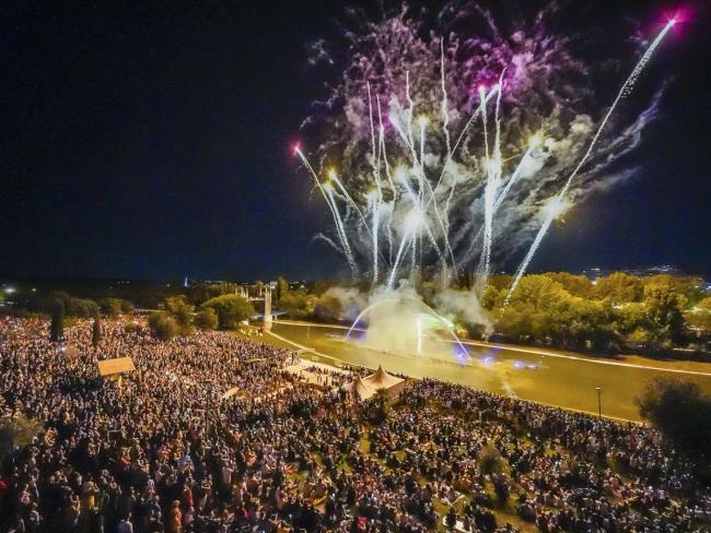 10º aniversario Parque Europa - Espectáculo Fuente