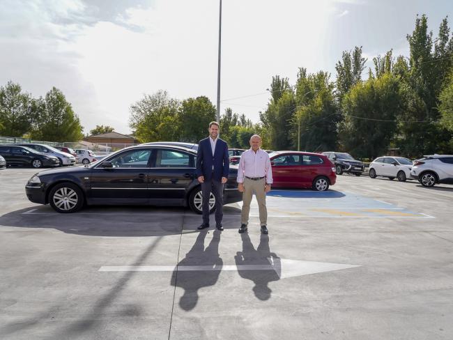 El Ayuntamiento de Torrejón construye un nuevo aparcamiento gratuito en el Parque de Cataluña con 64 plazas para vehículos y dos zonas para motos