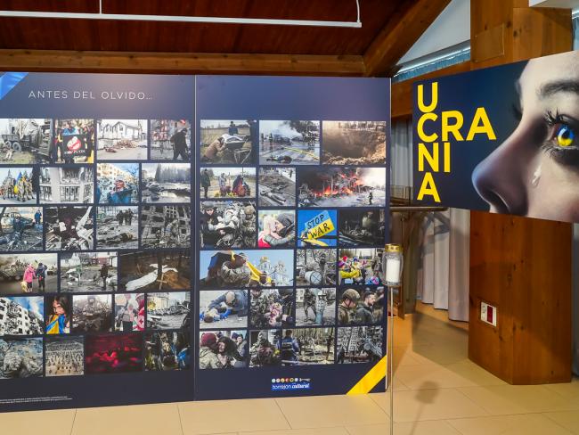 “En el nombre de Ucrania”, “Refugiados”, “Viviendo “Bangthali” y “Anatomía de una imagen”, entre las exposiciones que se pueden disfrutar durante estos días en Torrejón de Ardoz 