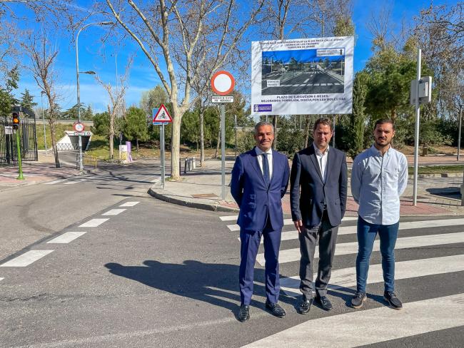 Presentado el nuevo Paso Subterráneo para vehículos y peatones en el barrio de Fresnos bajo la M206 