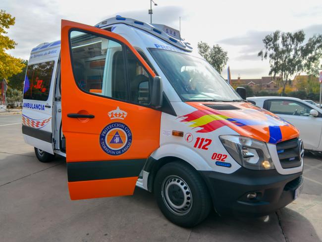 Protección Civil de Torrejón de Ardoz facilita el transporte a las personas con movilidad reducida que quieran ir a votar en las elecciones 