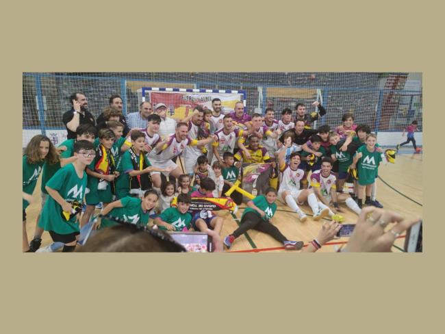 Gran éxito del primer equipo masculino del Megaandamios Ciudad de Torrejón 