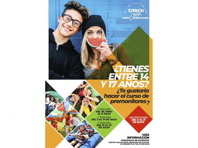 Se abre el plazo de inscripción para el curso de “Premonitores de tiempo libre” 