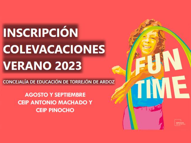 Aún quedan plazas libres para las Colevacaciones de este mes de agosto y del próximo mes de septiembre 