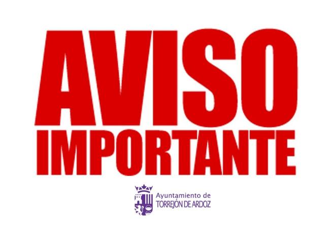 AVISO IMPORTANTE: Debido al aviso por fuertes lluvias previsto para hoy y mañana domingo, recomendamos evitar pasear por zonas arboladas y bajo cornisas, balcones y ventanas