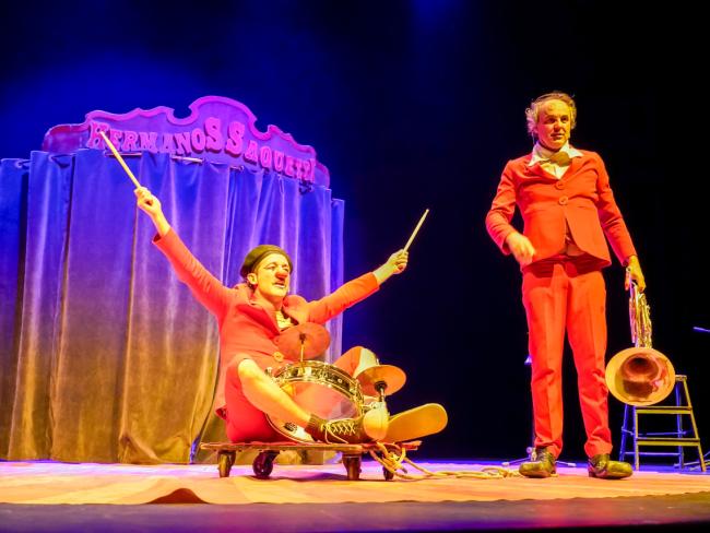 Uno de los espectáculos del Festival de Circo