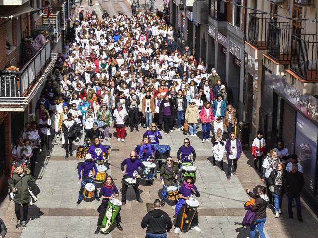 Imagen de la Marcha de la Igualdad de la pasada edición de la Semana de la Mujer