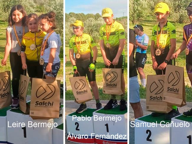 Siete torrejoneros se suben al podio en el Gran Premio de Coslada de ciclismo MTB-Gravel 